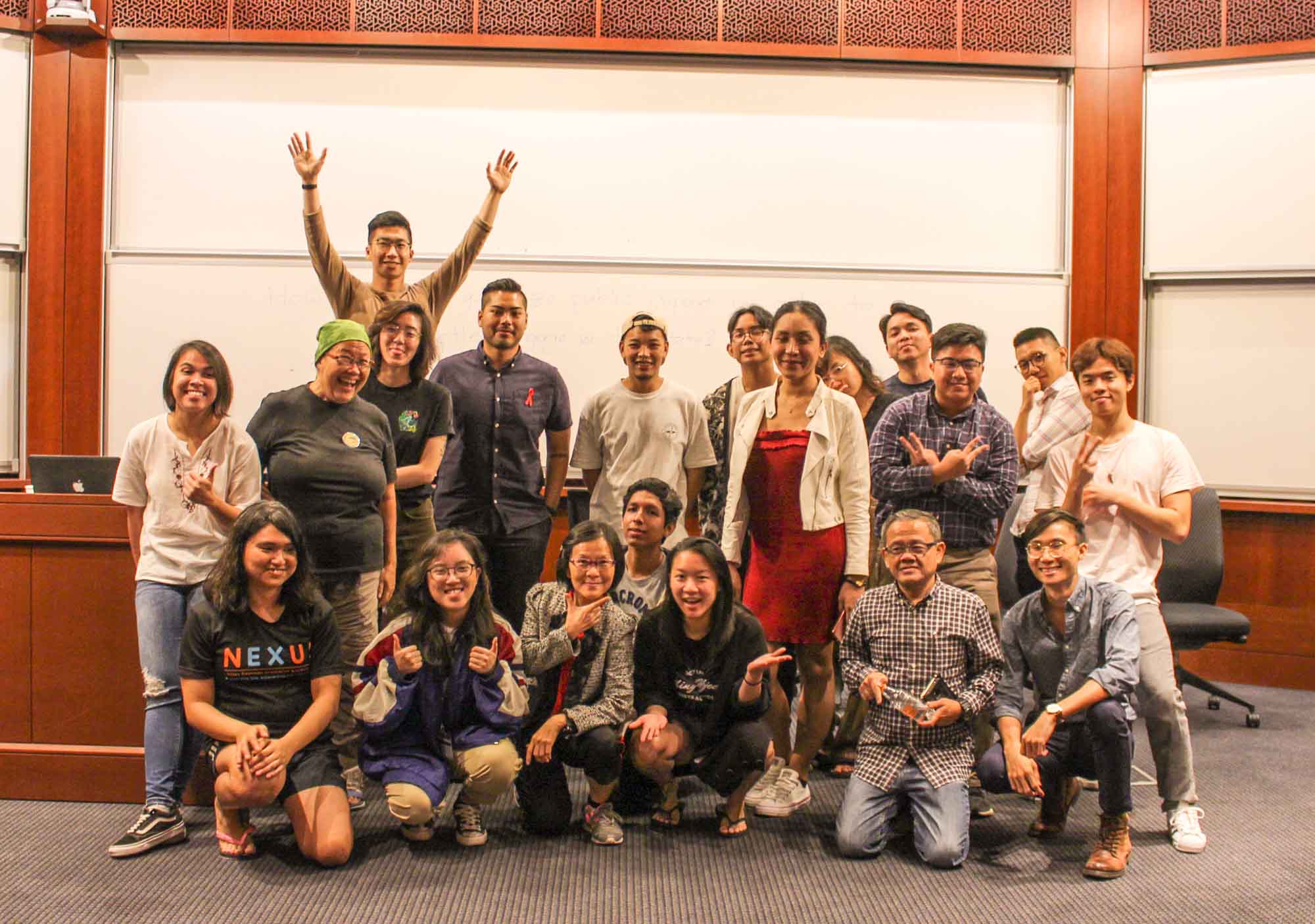 photo of CAPE organising team and panellists at All Talk, How Action workshop